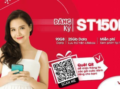 Cách gia hạn lại gói ST150K Viettel Nhận 90Gb 1 tháng