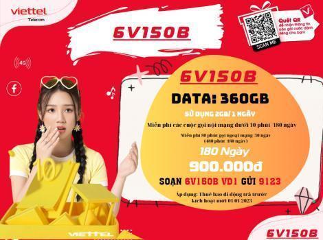 Đăng ký các gói 4G Viettel 3 tháng, 6 tháng, 1 năm