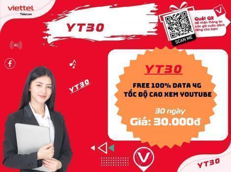 Gói xem Tiktok Viettel 30K 1 tháng.