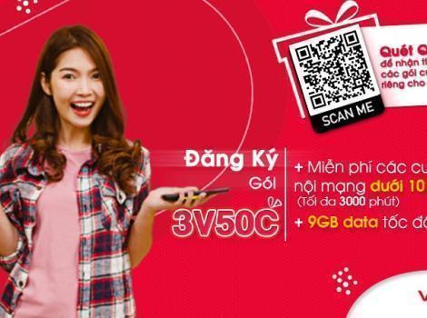 Đăng ký gọi Viettel 50K 1 tháng 2025.