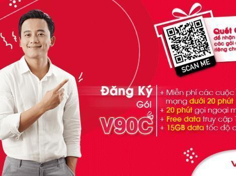 Cách đăng ký gói V90C Viettel 30Gb, Miễn phí Tiktok+ gọi thoại/ tháng