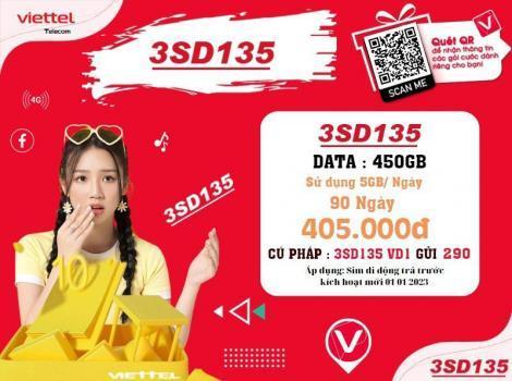 Đăng Ký Gói SD135 Viettel 5Gb/ Ngày 2025