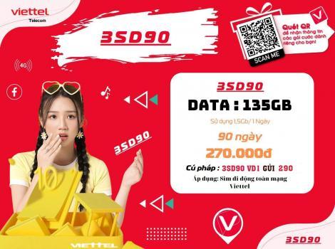 Gói 270k 3 tháng của Viettel.
