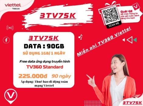Gói cước 90 ngày rẻ nhất của Viettel 2025
