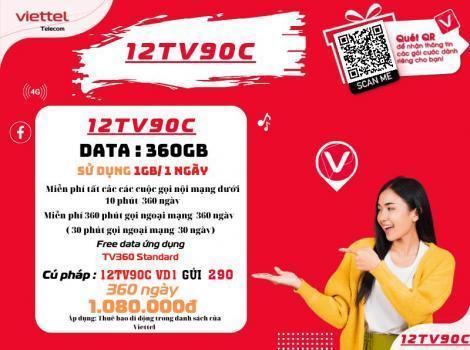 Gói mạng 1 năm của Viettel giá rẻ nhất 2025