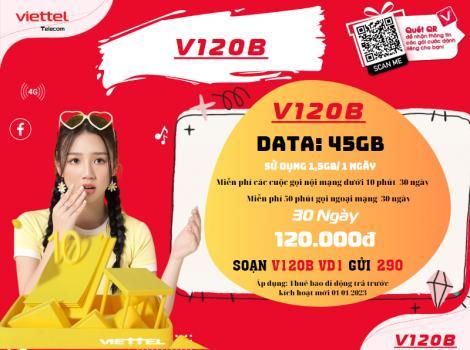 Các gói cước 4G miễn phí gọi nội mạng Viettel 1 tháng