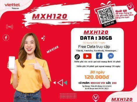 Các Gói Data 4G Viettel 1 Tháng Ưu Đãi Nhất 2026.