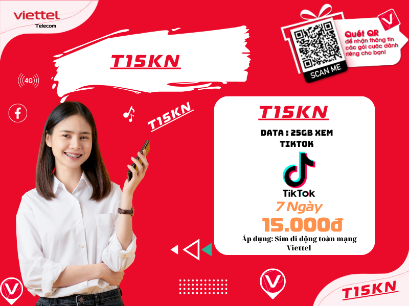 Gói T15KN Viettel