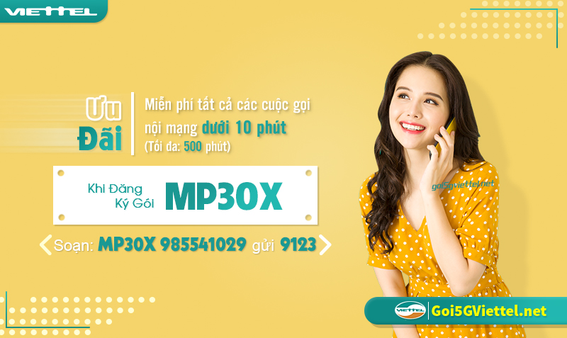 Gói MP30X của Viettel