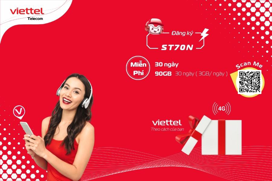 Gói st70n của Viettel