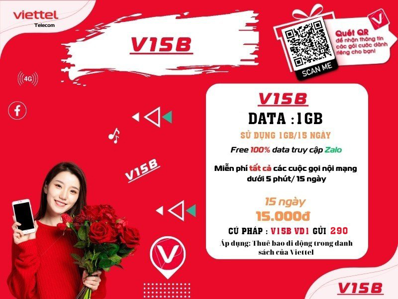 Gói cước V15B Viettel