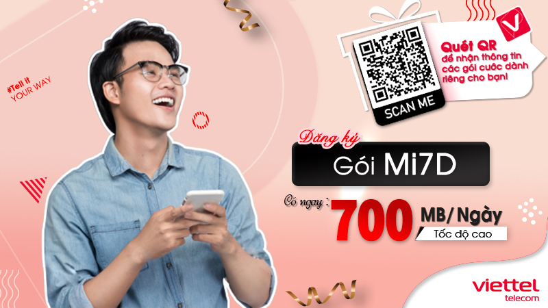 Gói MI7D của Viettel