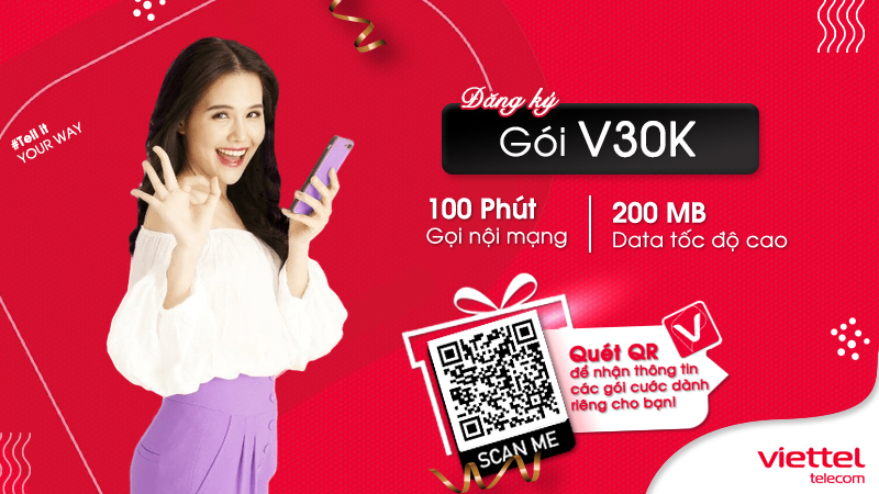 Gói v30K của Viettel