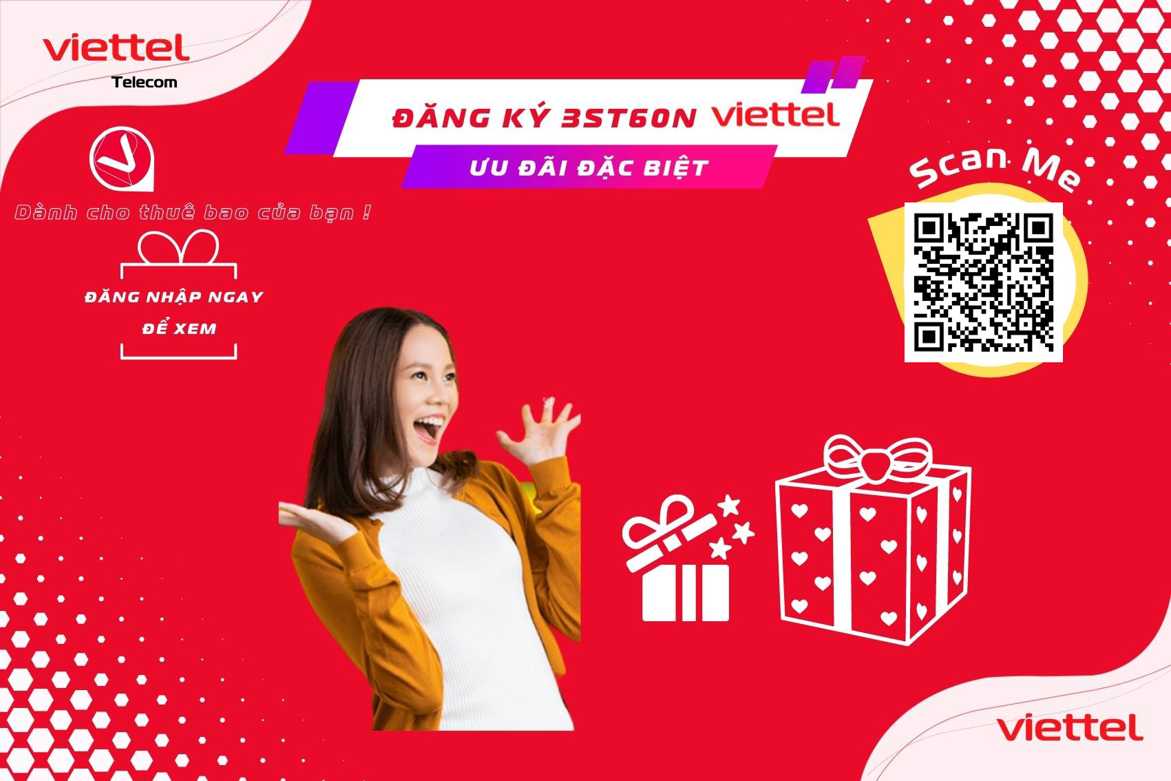 Gói cước 3st60n Viettel