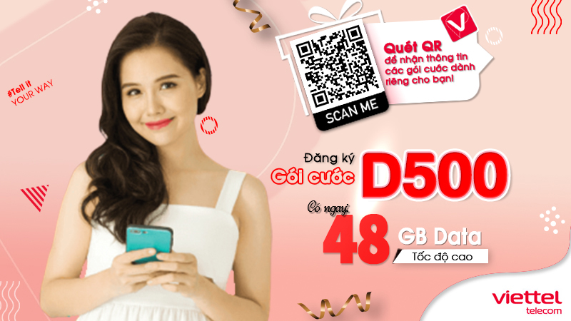 Gói D500 của Viettel