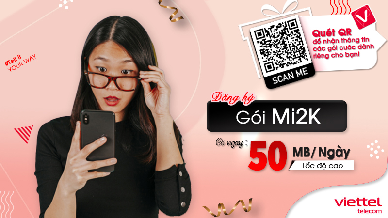 Gói cước mi2k Viettel