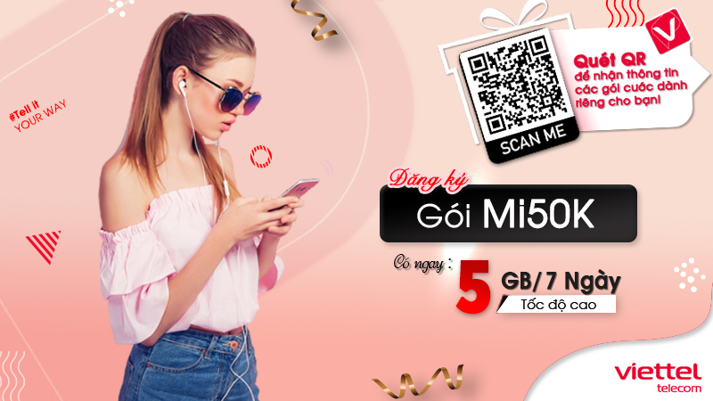 Gói cước mi50k Viettel
