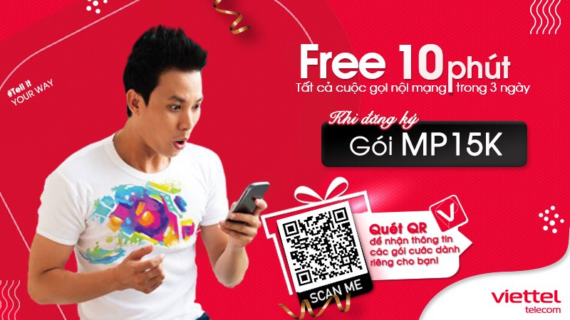 Gói cước mp15k Viettel