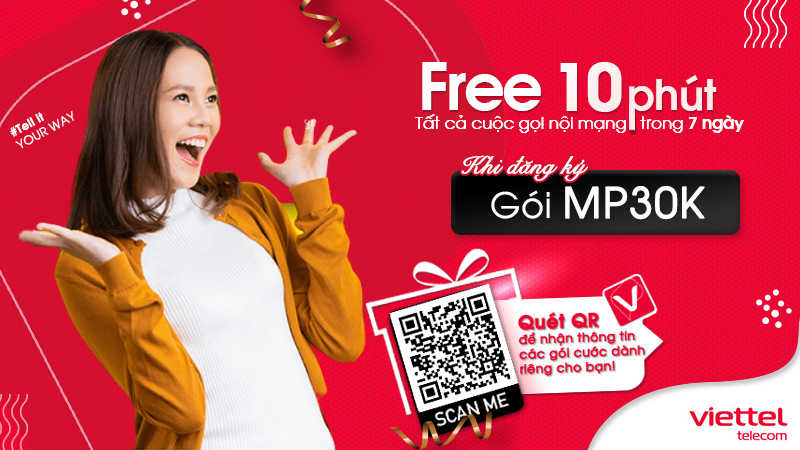 Gói cước mp30k của Viettel