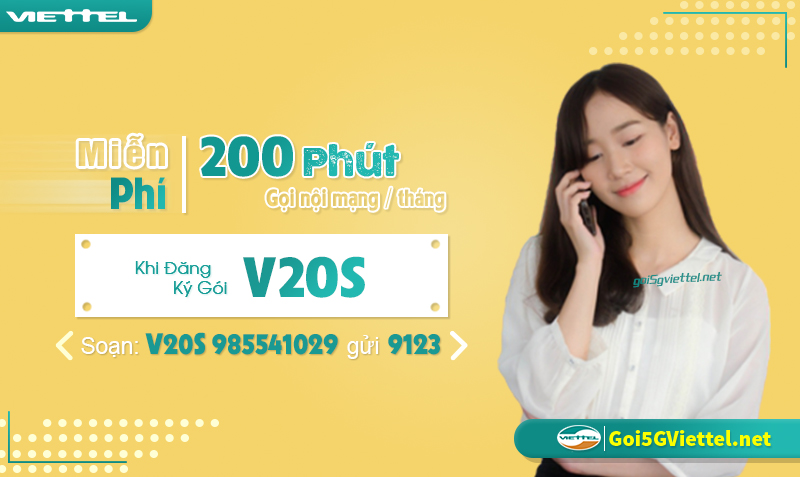 Gói V20S của Viettel