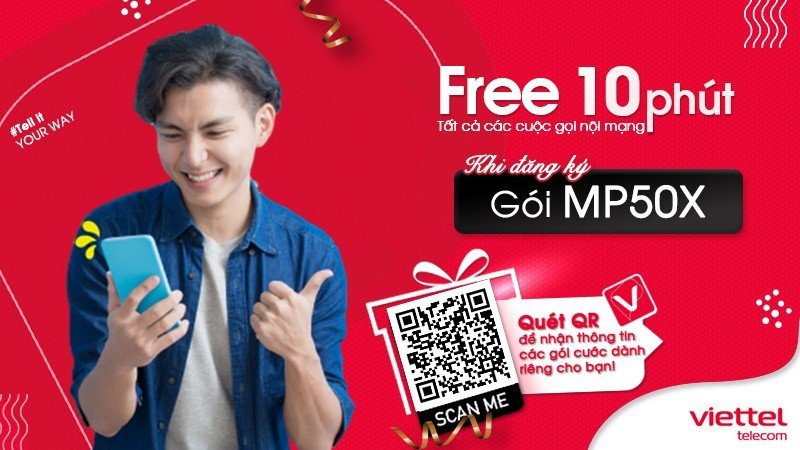 Gói mp50x Viettel