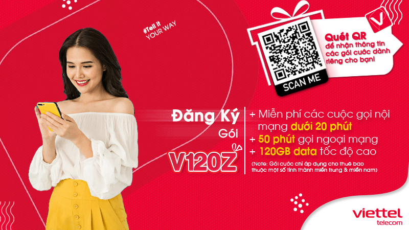 Gói v120z Viettel